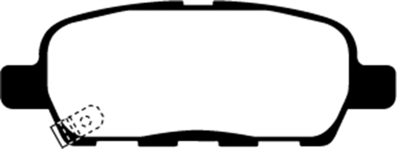 Yellowstuff Rear Brake Pads for 03-05 Infiniti FX35 3.5