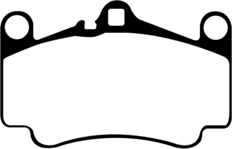 DP31515C Redstuff Front Brake Pads for 03-05 Porsche 911 3.6 Carrera 4S