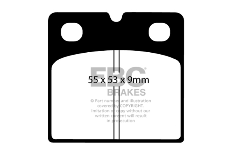 UD971 Ultimax2 Rear Brake Pads for 2004-2012 Aston Martin DB9 Parking Brake