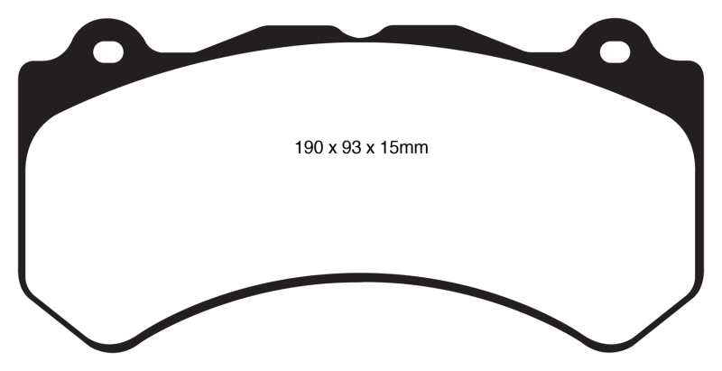 DP31853C Redstuff Front Brake Pads for 2016 Cadillac ATS-V 3.6L Twin Turbo