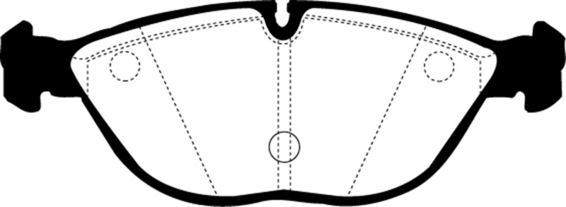 DP41035R Yellowstuff Front Brake Pads for 2004-2006 Audi TT Quattro 3.2L