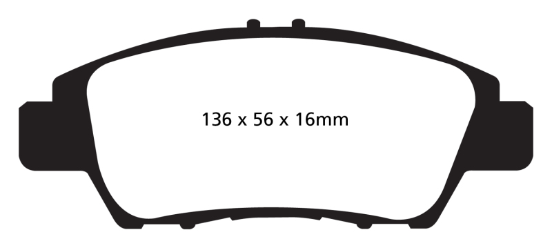 Greenstuff Front Brake Pads for 2010 Honda CR-Z 1.5L Hybrid