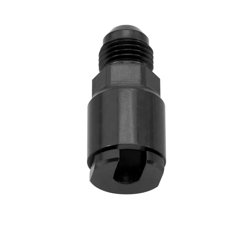 0.12 in. -6 AN Male SAE Quick-Disconnect Female Adapter, Black