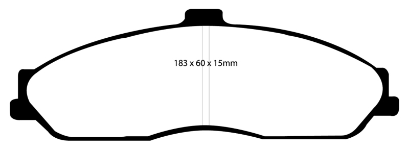Bluestuff Front Brake Pads for 2003-2004 Cadillac XLR 4.6L