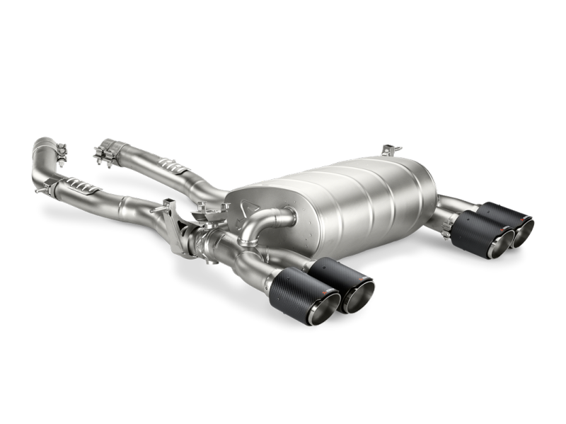 M-BM-T-8H Titanium Slip-On Exhaust System for BMW M3/M4 (2014-2017) - Lightweight Performance