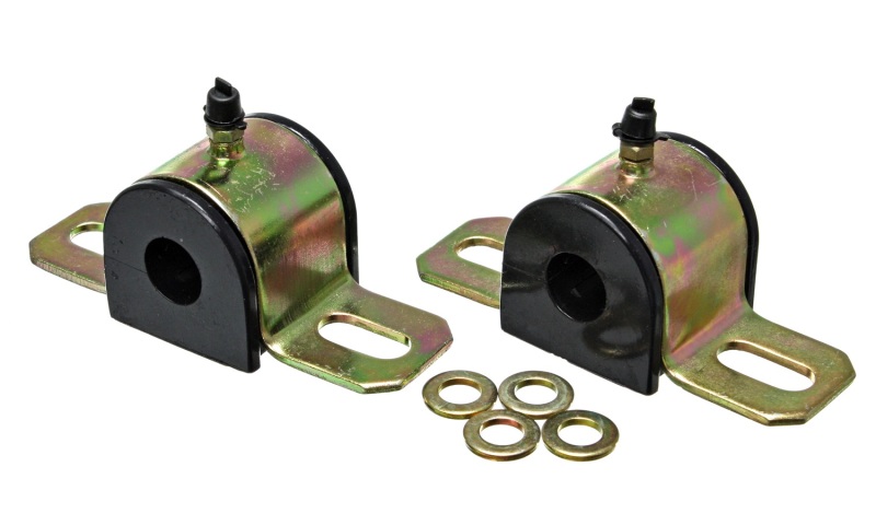 Stabilizer Bar Mount Bushing, 0.875 Inch Bar Diameter; Black; Polyurethane; Greaseable