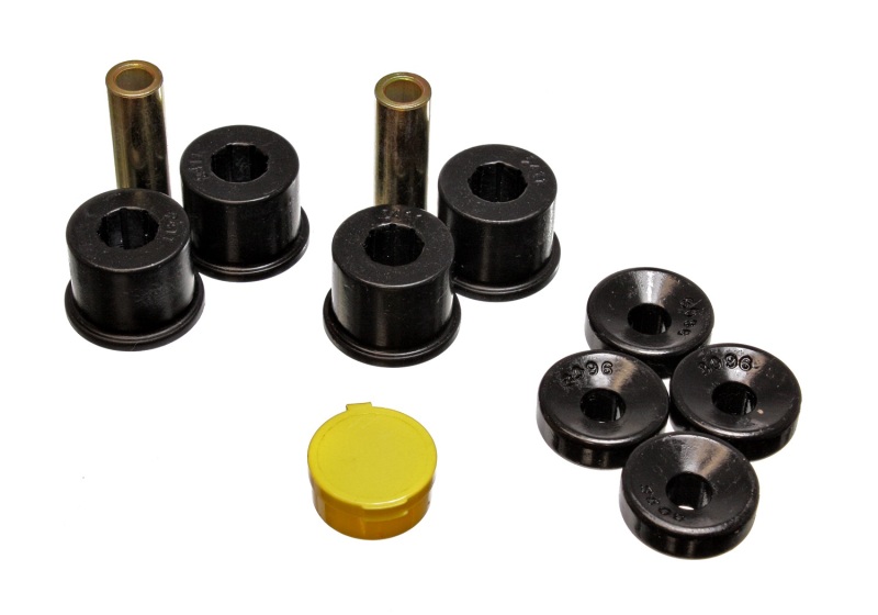 16.8111G Front Shock Bushing Set for 1999-2000 Honda Civic SI - Black