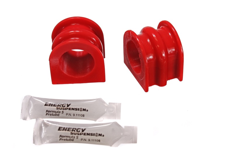 7.5126R 32 mm Front Sway Bar Frame Bushings for 2003-2007 Infiniti G-35 Coupe RWD - Red