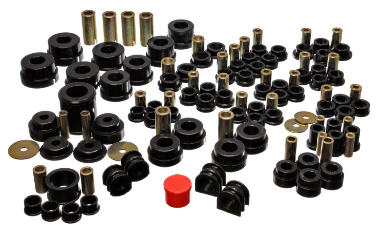 7.18108G Hyper-Flex Master Bushing Set for 2002-2009 Nissan 350Z - Black