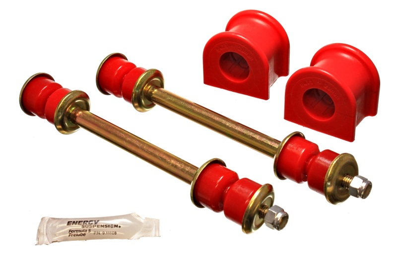 4.5157R 29 mm Front Sway Bar Bushing Set for 1998-2010 Mazda B-Series 4WD - Red