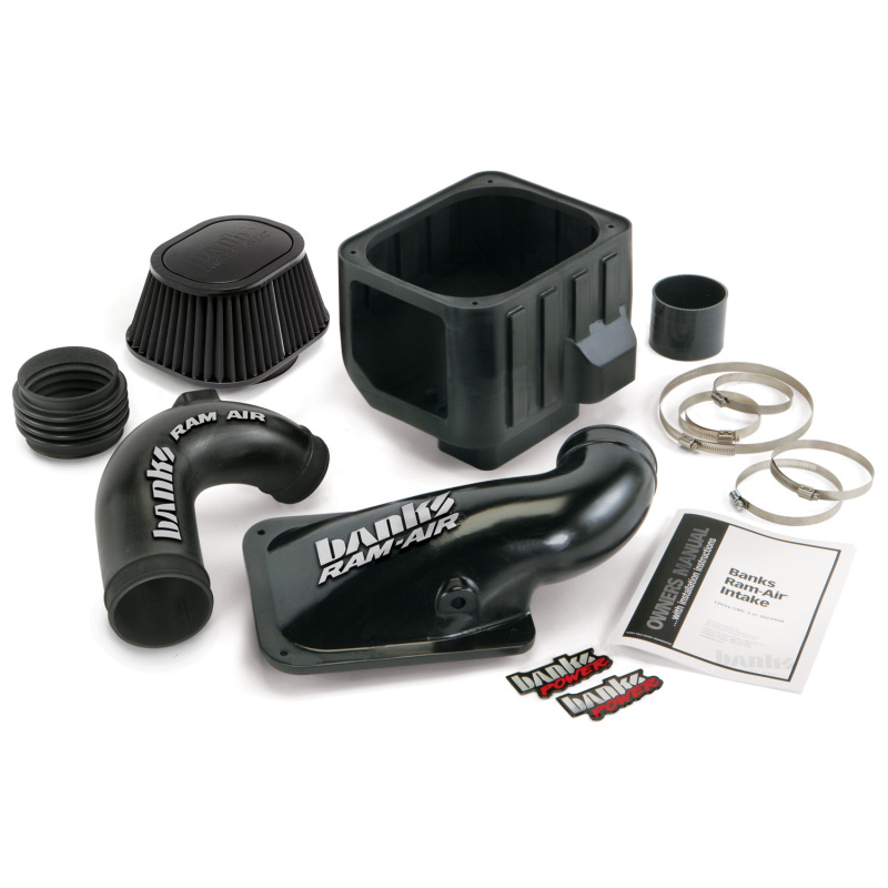 Picture of Banks Power 42135-D Short Ram Air Intake System with Dry Filter for 2004-2005 Chevy 6.6L LLY