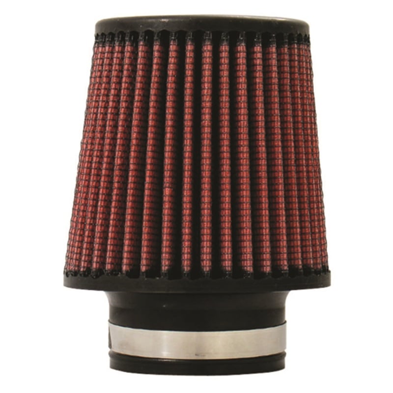 X-1010-BR 2.75 x 5 in. High Performance Air Filter - Black & Red