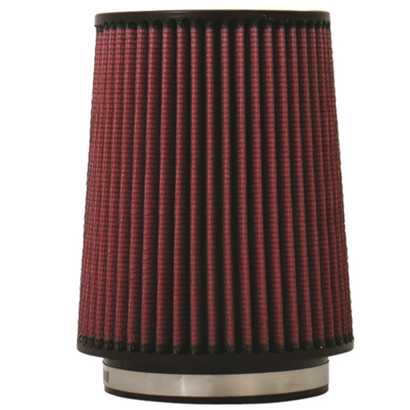 X-1022-BR 5 x 6.5 in. High Performance Air Filter - Black & Red