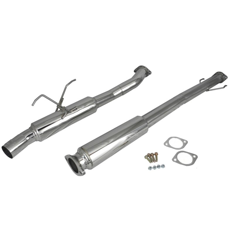 SES1900P 3 in. Polished Stainless Steel Full Catback Exhaust System for 2011-2014 Nissan Juke