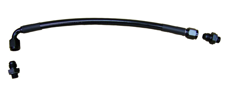 Oil Feed Line - Black - Compatible with 2003-2015 Cummins - Durable Design
