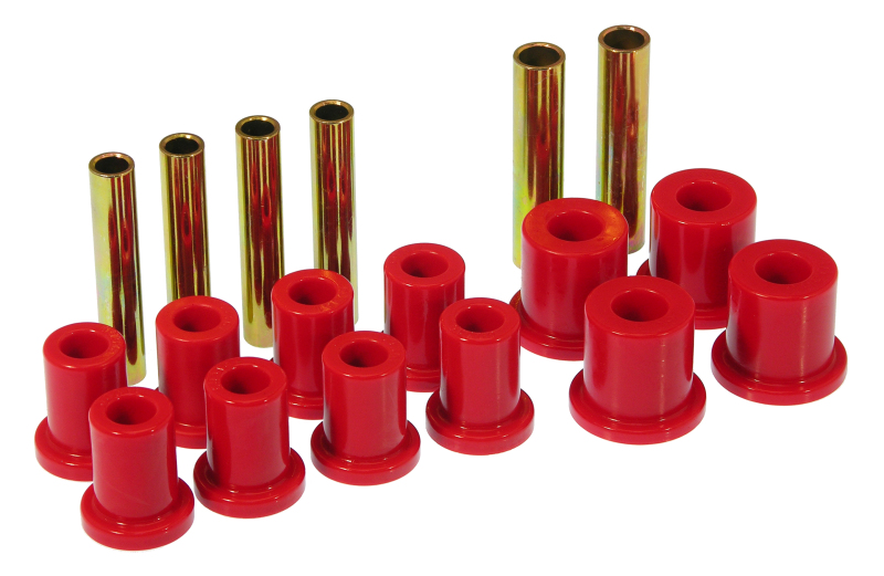 Front Spring Bushings for 1971-1987 GM K10-30 4WD - Red