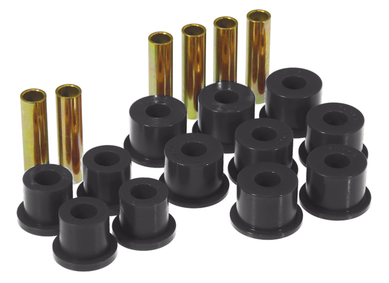 Rear Spring & Shackle Bushings for 1988-1998 GM 2-4WD - Black