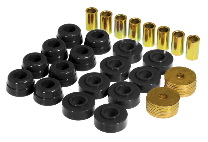 7-133-BL Body Mount Kit for 1973-1982 Chevy Corvette - Black