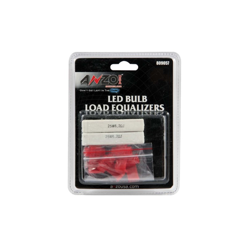 809057 25W & 6.2 ohm Universal LED Bulb Resistor Kit