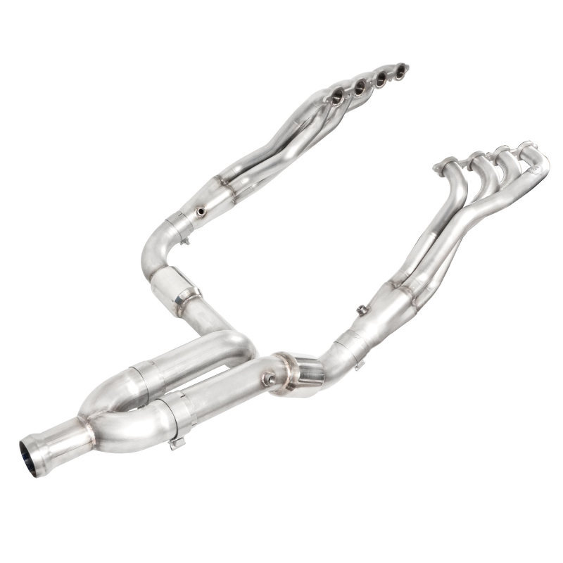 1.87 in. High-Flow Catted Headers with Y-Pipe for 2007-2013 Chevy Silverado & GMC Sierra