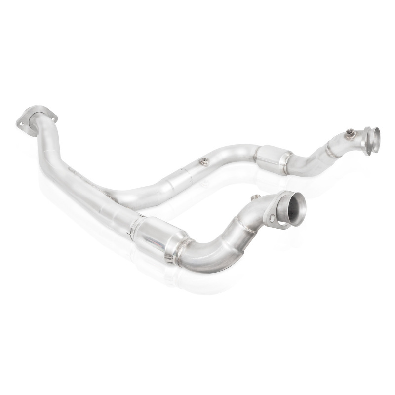 FT16ECODPCAT 3 in. Factory Connection High-Flow Catted Y-Pipe for 2015-2018 Ford F-150 3.5L