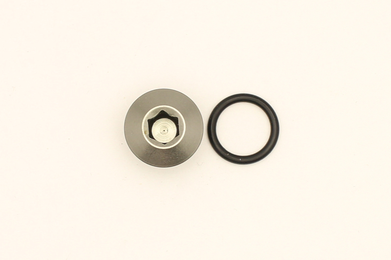 6-02-0717 6AN ORB Male Plug with Low Profile Internal Allen & Hex