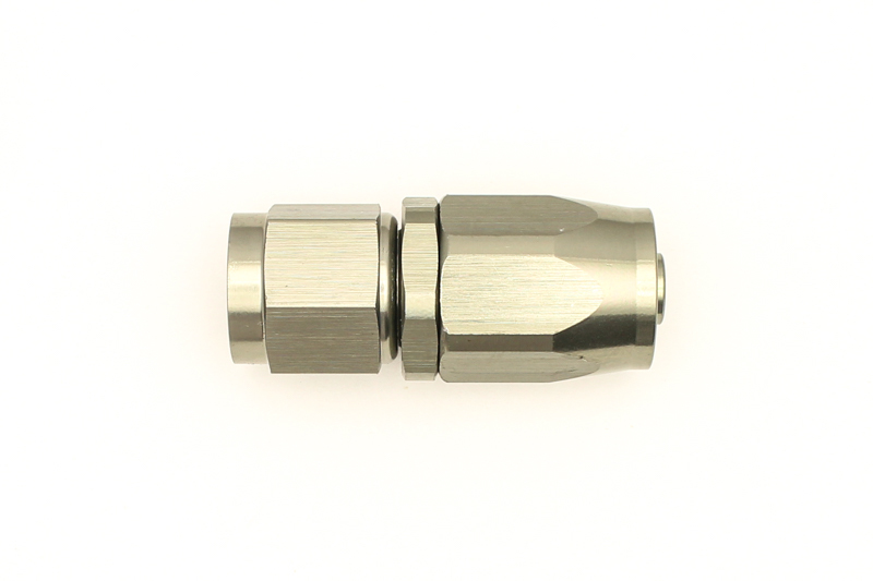 6-02-0801 6AN Female Swivel Straight CPE Hose End