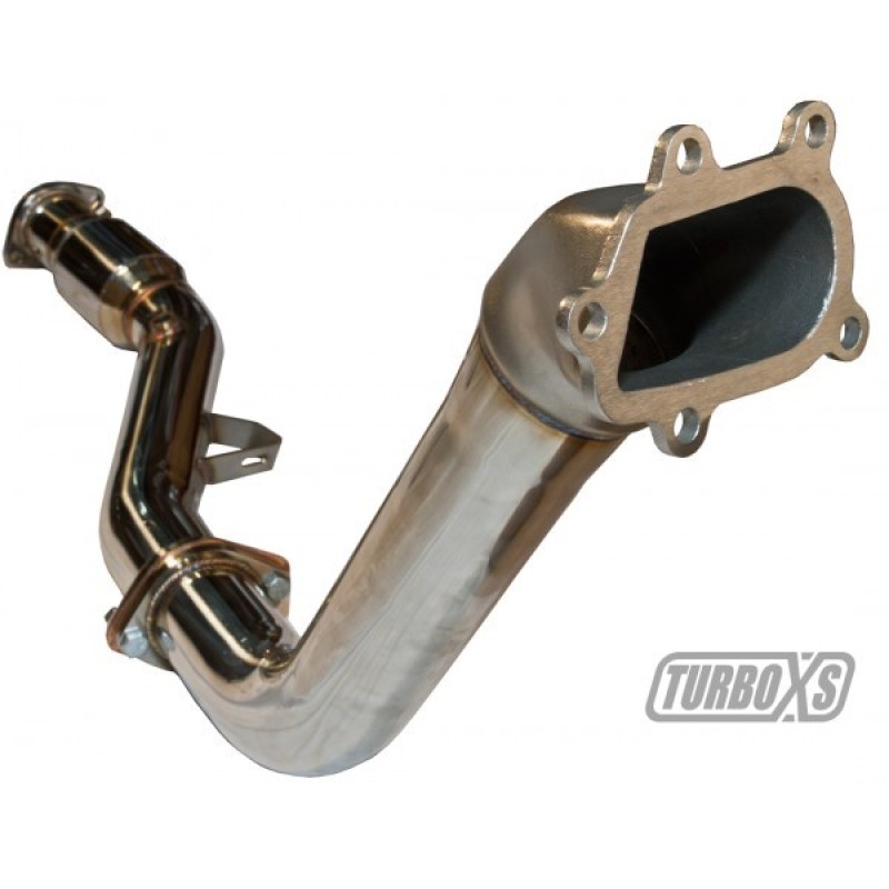 Turbo XS txs-WS08-DPC LGT Catted Downpipe for 2008-2012 WRX-STI & 2005-2009