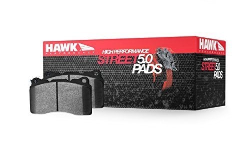 Hawk Performance HB100B.480 12 mm High Performance Street 5.0 Street Brake Pads for Wilwood DL, Outlaw & Sierra