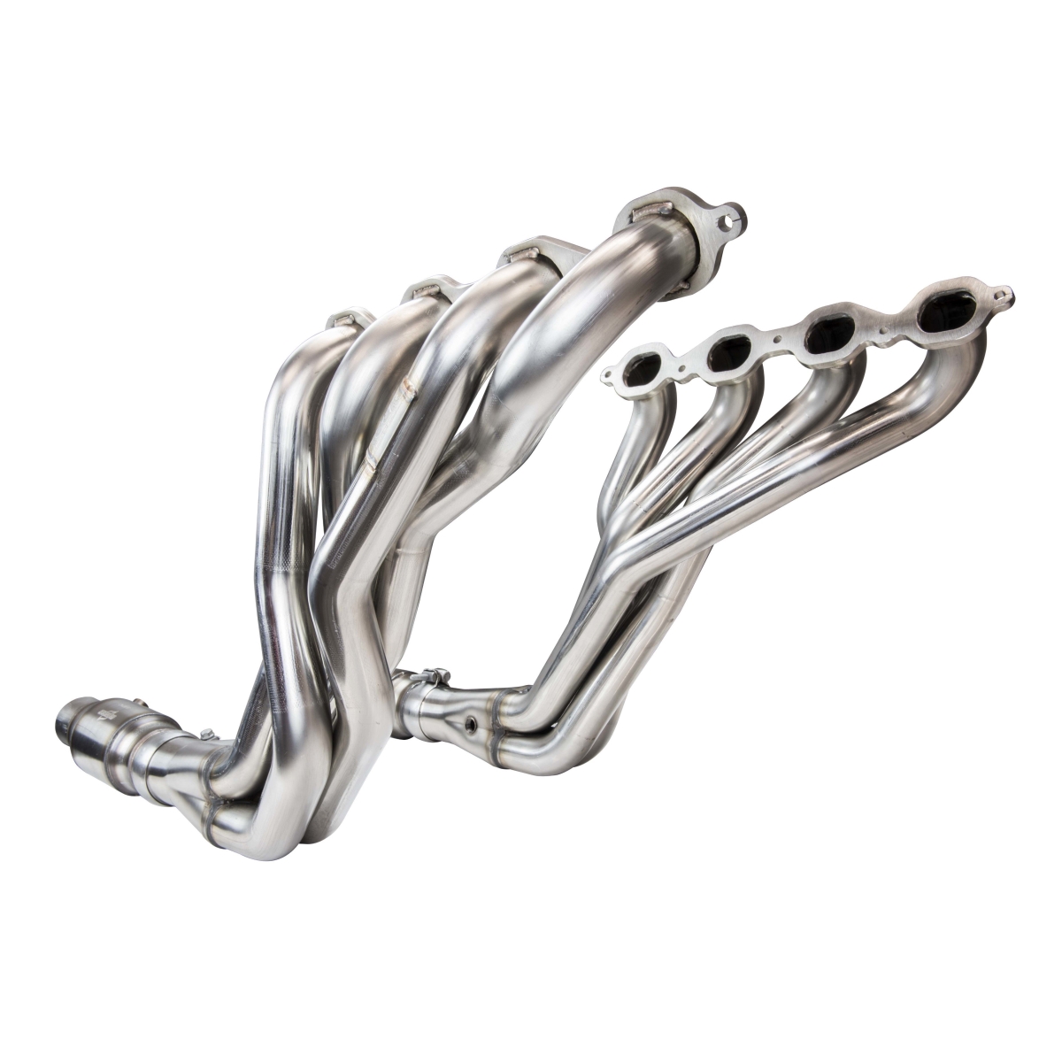 2260H630 2 x 3 in. Stainless Steel Long Tube Headers with Catted Connection Pipes for 2016 Plus Chevrolet Camaro SS LT1 6.2L