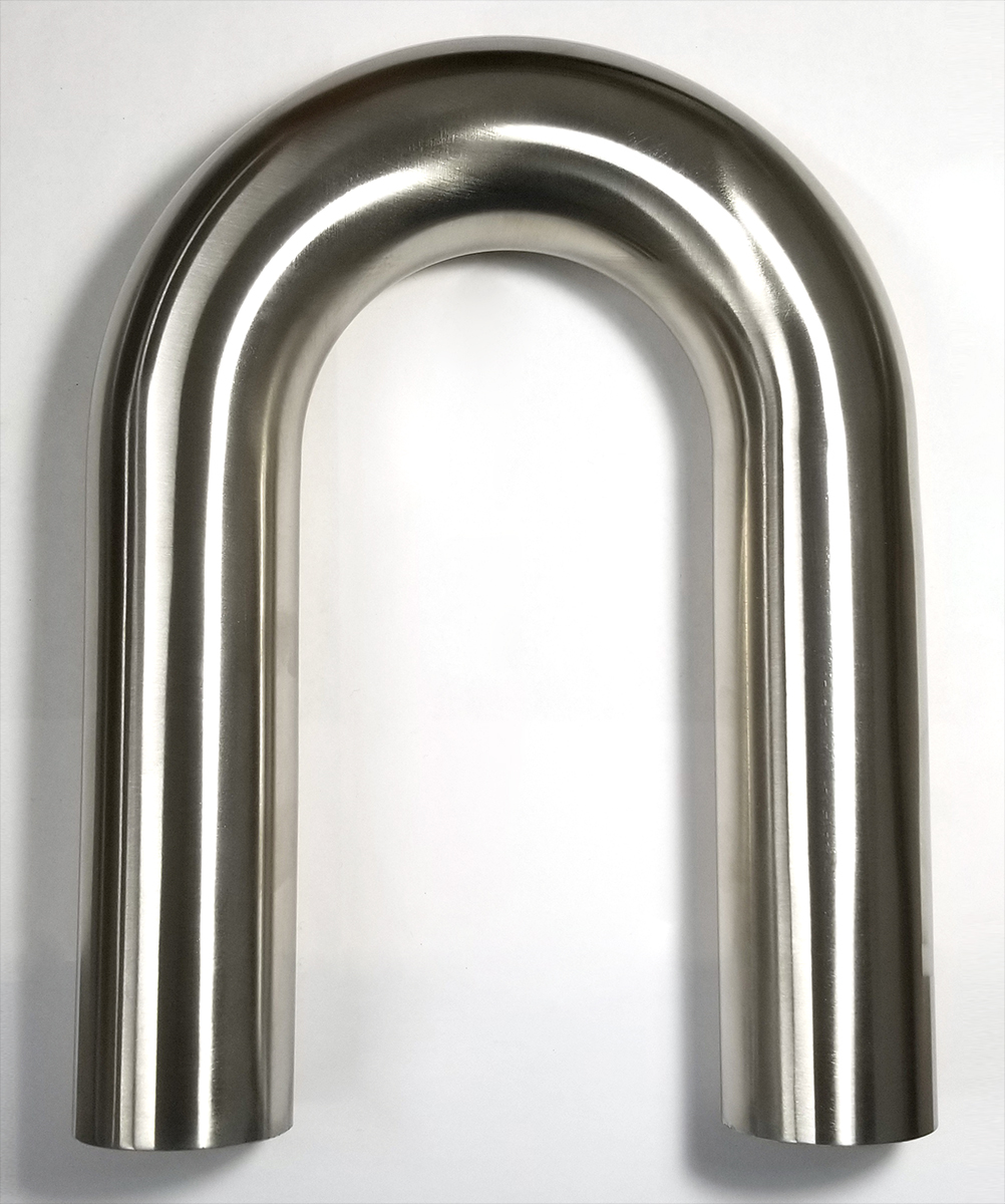 2 in. dia. 1.5D & 3 in. CLR 180 deg Bend 6 in. Leg Mandrel Bend