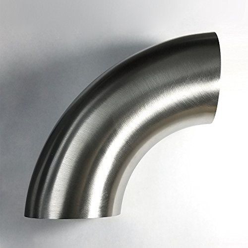 3 in. dia. 1.5D & 4.5 in. CLR 90 deg Bend No Leg Mandrel Bend