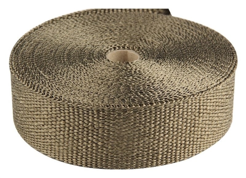2 in. x 50 ft. Universal Exhaust Wrap, Lava