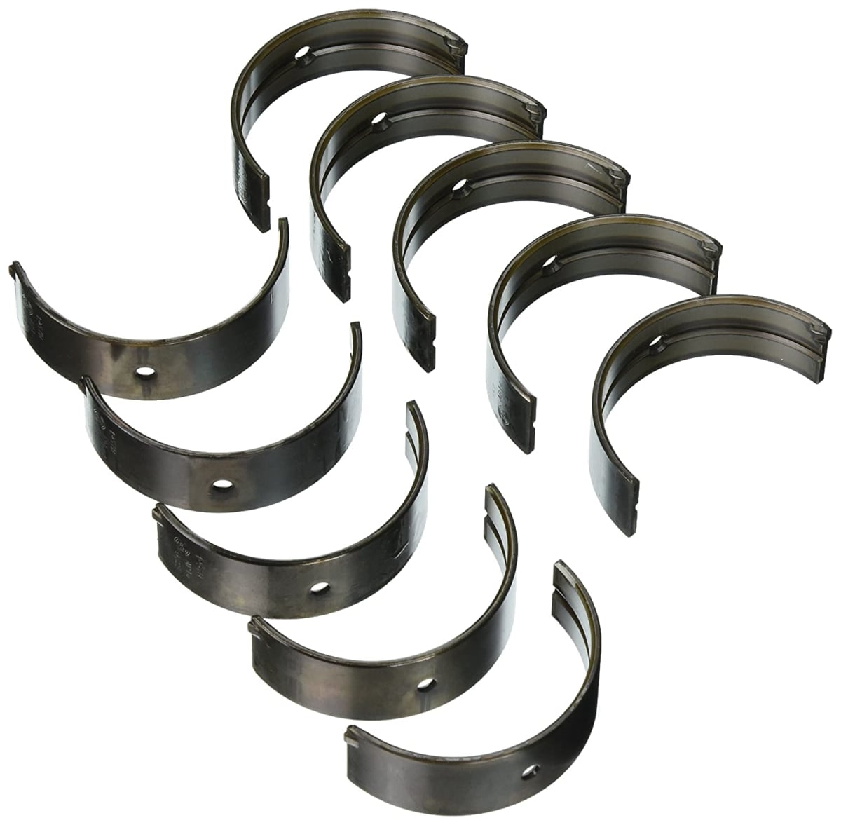 0.25 mm Oversized High Performance Main Bearing Set for Acura D16A1, 1997-2001 Honda H22A4 & 1998 Plus F23A