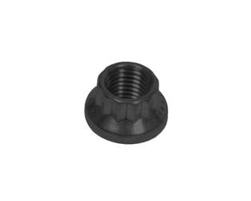 0.5-20 in. 12 Point Black Oxide Single Nut