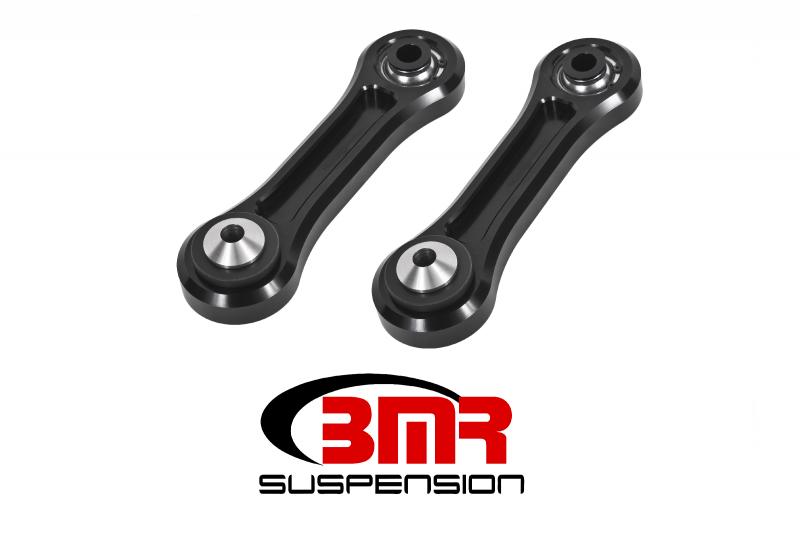 TCA046 Black Rear Lower Control Arms Delrin & Bearing Vertical Link for 2015-2017 S550 Mustang