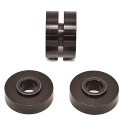 Motor Mount Solid Bushing Upgrade Kit for 1993-2002 GM F-Body, Black Anodized