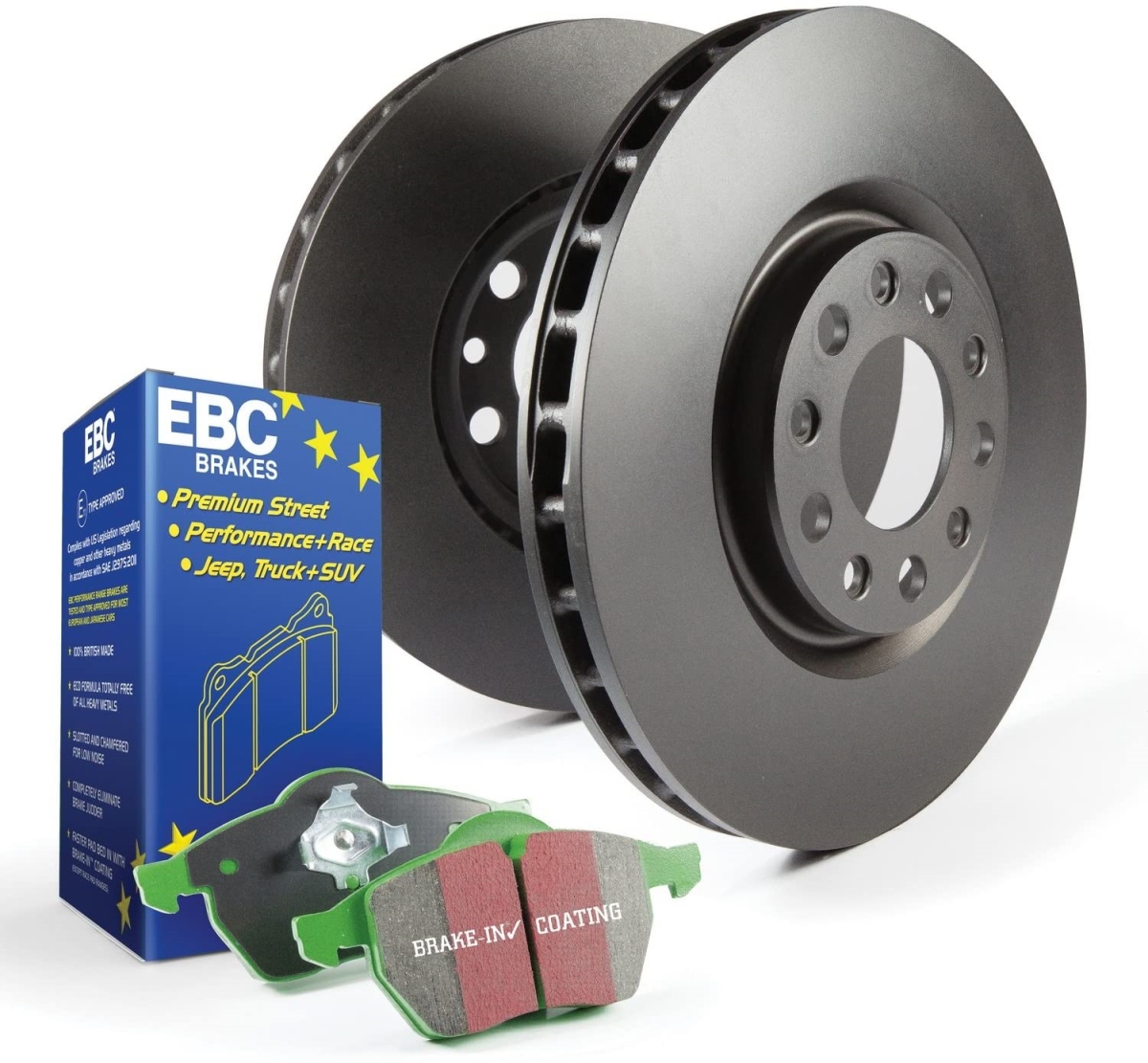 S14KR1052 Disc Brake Pad & RK Rotor Kit for 6000 S14 Greenstuff