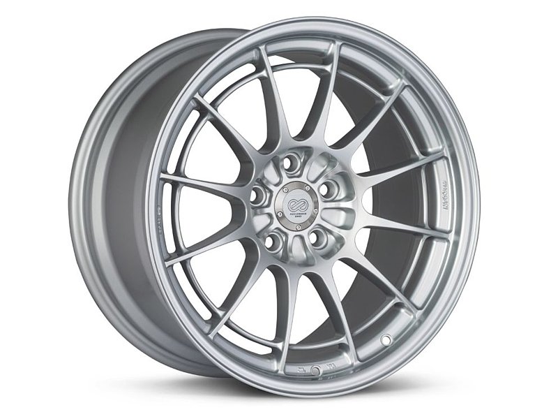 18 x 9.5 & 5x108 Bolt Pattern 40 mm Offset 72.6 mm Bore NT03PlusM F1 Silver Wheel for High Performance Cars