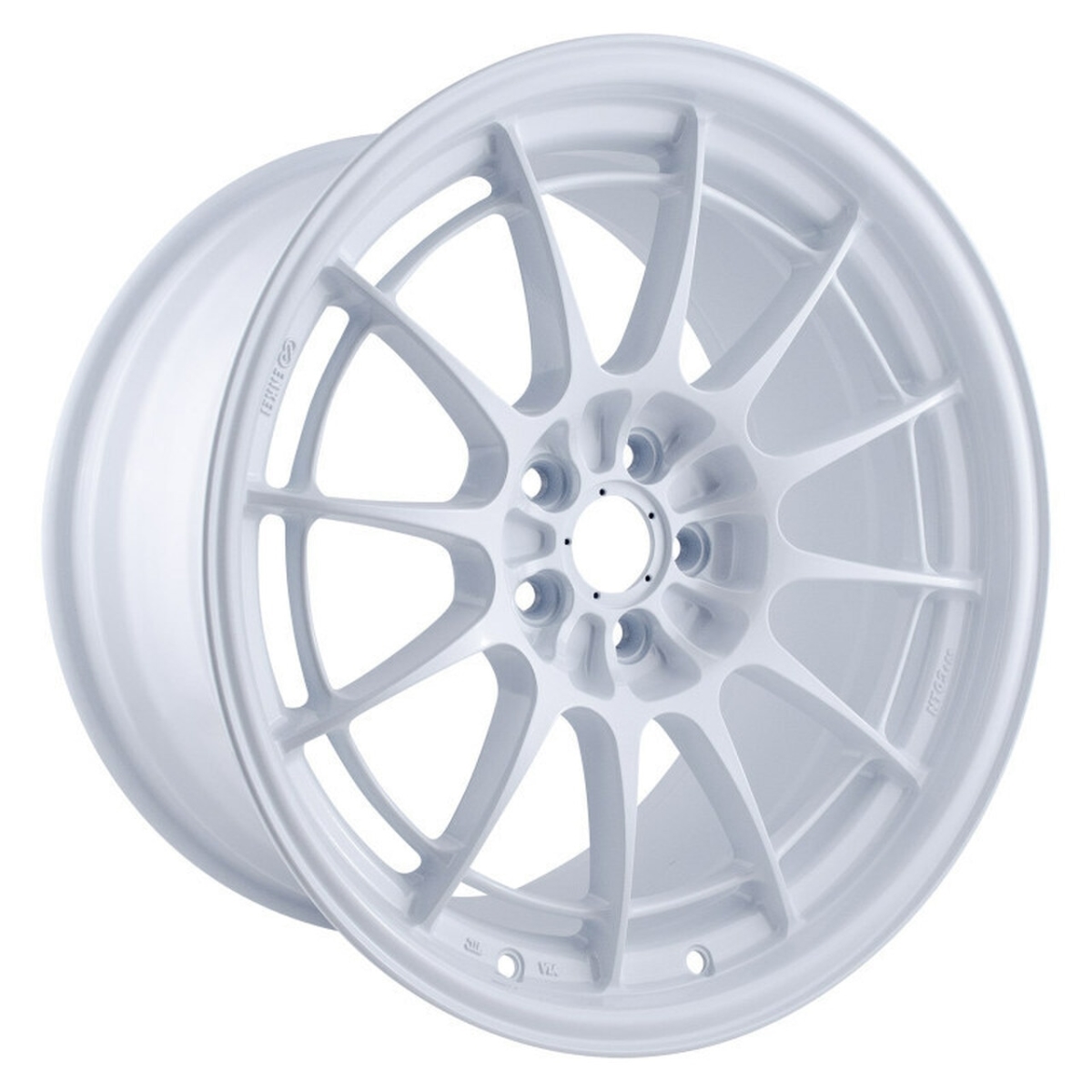 3658956540WP 18 x 9.5, 5 x 114.3 Bolt Pattern 40 mm Offset 72.6 mm Bore NT03-M Vanquish White Wheel