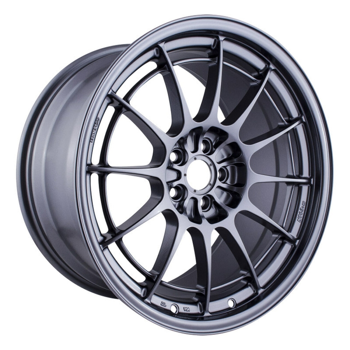 18 x 9.5, 5 x 100 Bolt Pattern 40 mm Offset NT03-M Gunmetal Wheel