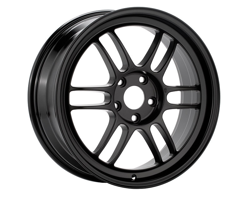 15 x 7 & 4x100 Bolt Pattern 35 mm Offset 73 mm Bore RPF1 Black Wheel