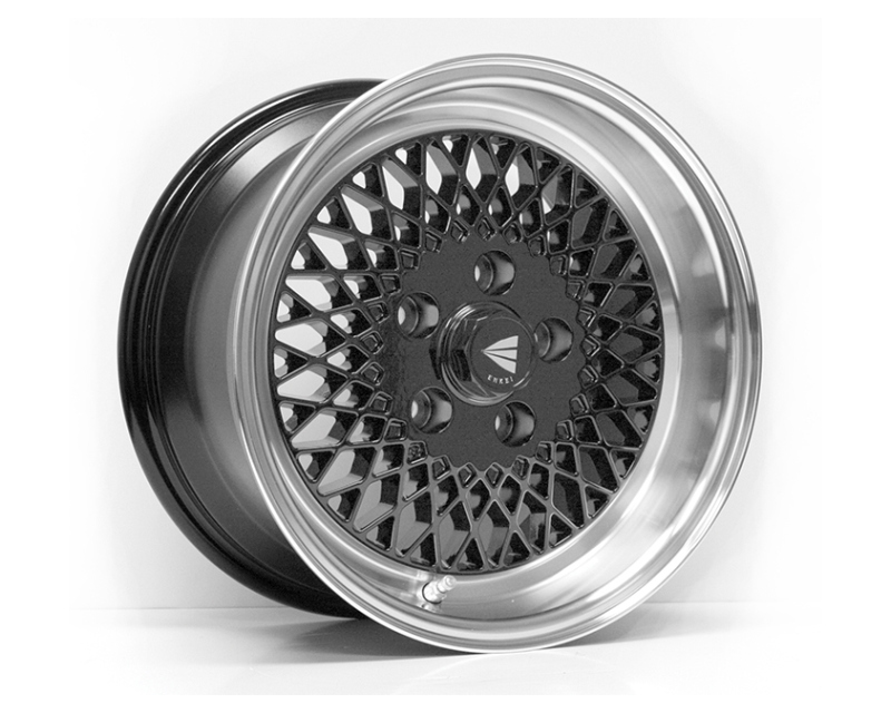 15 x 7 & 5x114.3 Bolt Pattern 38 mm Offset 72.6 mm Bore 92 Classic Line Black Wheel