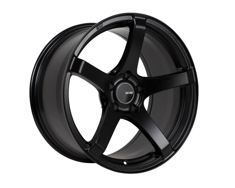 18 x 8.5 & 5x100 Bolt Pattern 45 mm Offset 72.6 mm Bore Kojin Matte Black Wheel