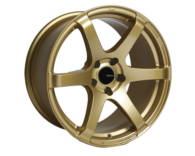 17 x 8 & 5x100 Bolt Pattern 45 mm Offset 72.6 mm Bore T6S Gold Wheel