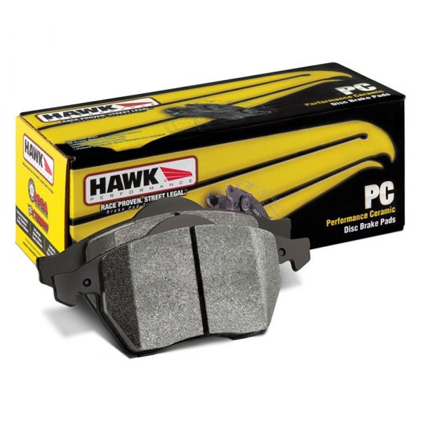 Hawk Performance HB432Z.661 Ceramic Street Front Brake Pads for 2003-2005 WRX