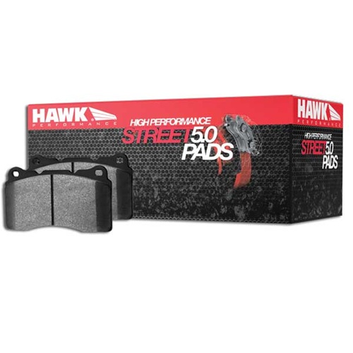 Hawk Performance HB557B.545 High Performance Street 5.0 Rear Brake Pads for 2013-2014 Subaru BRZ