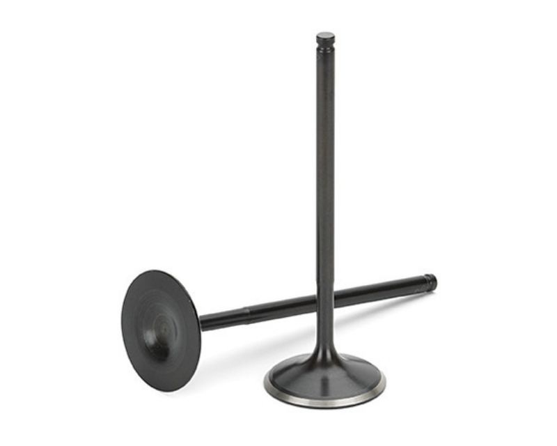 Black Nitrided Intake Valve Set - 1 mm Oversize for Toyota Supra 2JZ