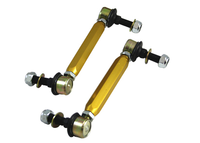 Whiteline KLC180-195 Universal Sway Bar Link Assembly with Heavy Duty Adjustable Ball for 2018-2019 Kia Stinger