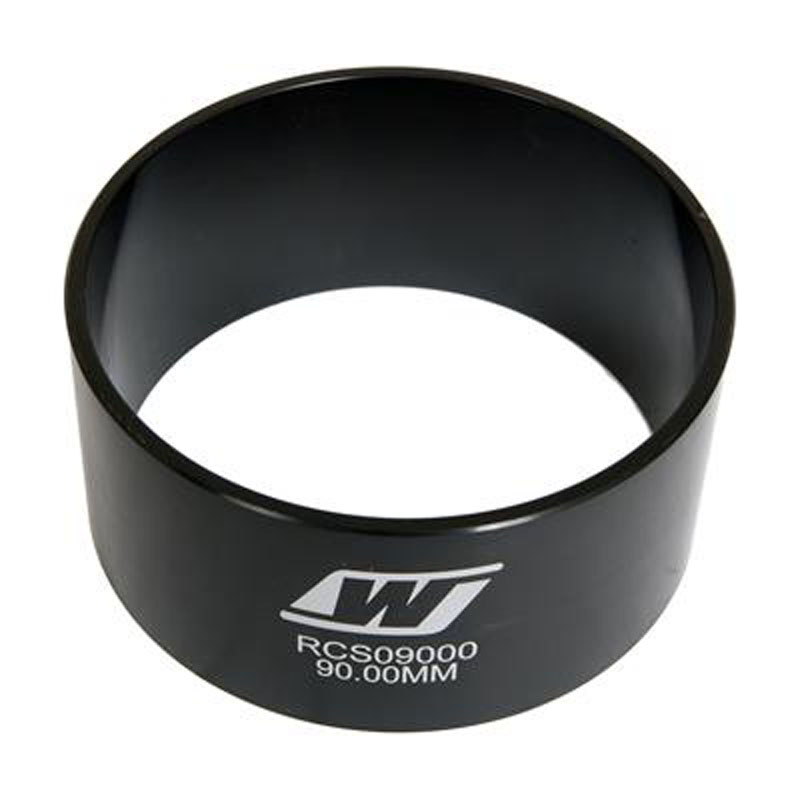 RCS09000 90 mm Black Anodized Piston Ring Compressor Sleeve